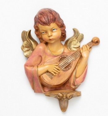 Engel mit Mandoline (168) Höhe 20 cm