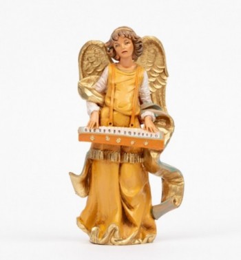 Engel mit Pianola (254) Höhe 16,5 cm
