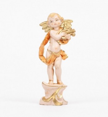 Engel mit Lyra (262) Porzellanimitation Höhe 12 cm