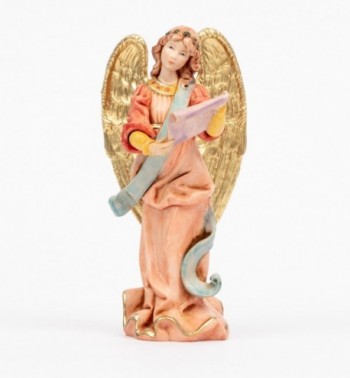 Engel mit Pergamin (314) Porzellanimitation Höhe 14 cm