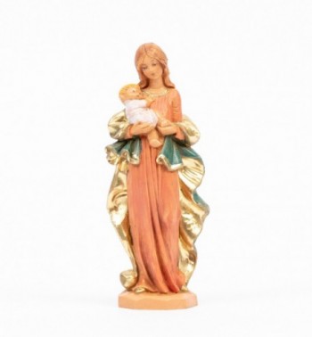 Mutter Gottes ohne Kopfbedeckung (357) Höhe 12 cm