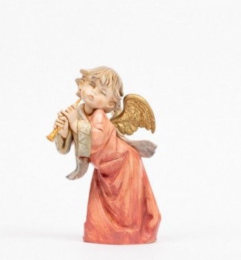Engel mit Flöte (563) Porzellanimitation Höhe 20,5 cm