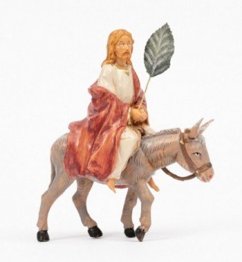Jesus auf Esel (591) Höhe 12 cm