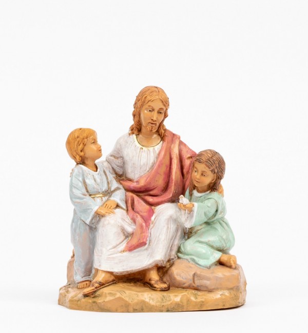 Jesus mit Kindern (592) Höhe 12 cm
