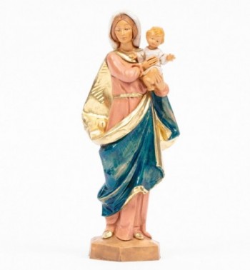 Mutter Gottes mit Jesuskind (654) Höhe 17 cm