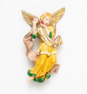 Engel mit Flöte (667) Porzellanimitation Höhe 10 cm