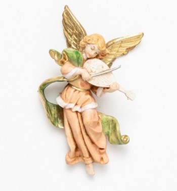 Engel mit Geige (669) Porzellanimitation Höhe 10 cm