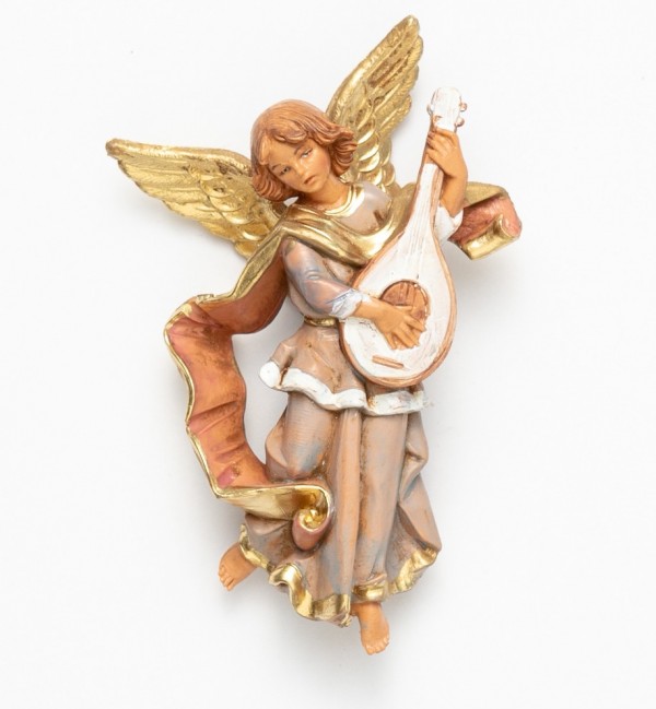 Engel mit Mandoline (670) Höhe 10 cm