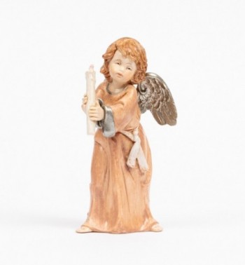 Engel mit Kerze (836) Porzellanimitation Höhe 15 cm