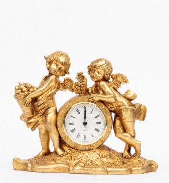 Uhr (1005) Blattgold 19x23 cm