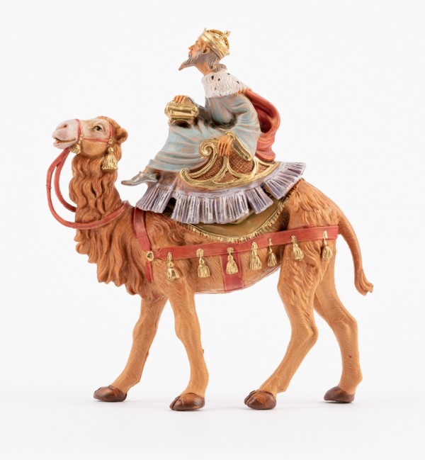 König auf Kamel (8) für Krippe Höhe 10 cm