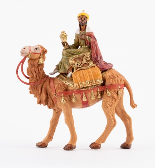 König auf Kamel (10) für Krippe Höhe 10 cm