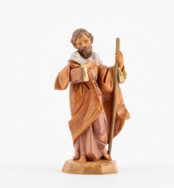 Heilige Josef für Krippe Höhe 12 cm