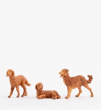 Hunde für Krippe Höhe 12 cm