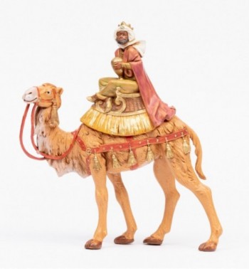 König auf Kamel (1) für Krippe Höhe 19 cm