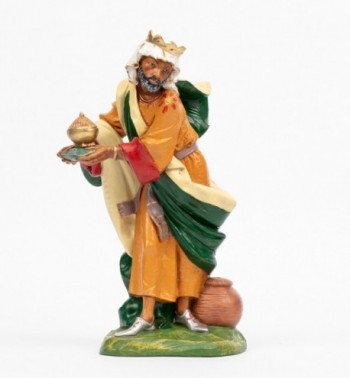 König (5) für Krippe in traditioneller Farbe Höhe 30 cm