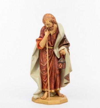Heilige Josef aus Harz für Krippe Höhe 85 cm