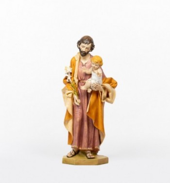 Heilige Josef mit Jesuskind aus Harz Höhe 104 cm