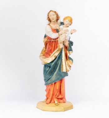 Mutter Gottes mit Jesuskind aus Harz Höhe 110 cm