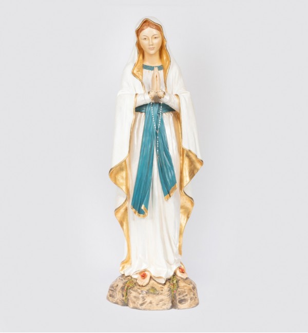 Mutter Gottes von Lourdes aus Harz Höhe 174 cm