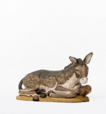 Esel aus Harz für Krippe Höhe 125 cm