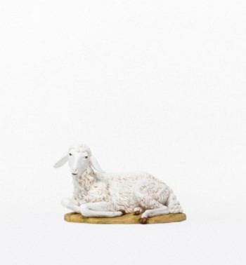 Schaf aus Harz für Krippe Höhe 125 cm