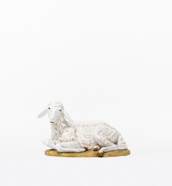 Schaf aus Harz für Krippe Höhe 125 cm