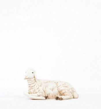 Schaf aus Harz für Krippe Höhe 180 cm