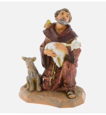 Heilige Franziskus mit Tieren (649) Höhe 11 cm